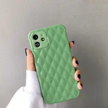 

New Style Solid Color Cell Phone Case For iPhone 11 12 Mini Pro Max X XS MAX XR 7 8 6S Plus Shockproof Frame Protection Covers