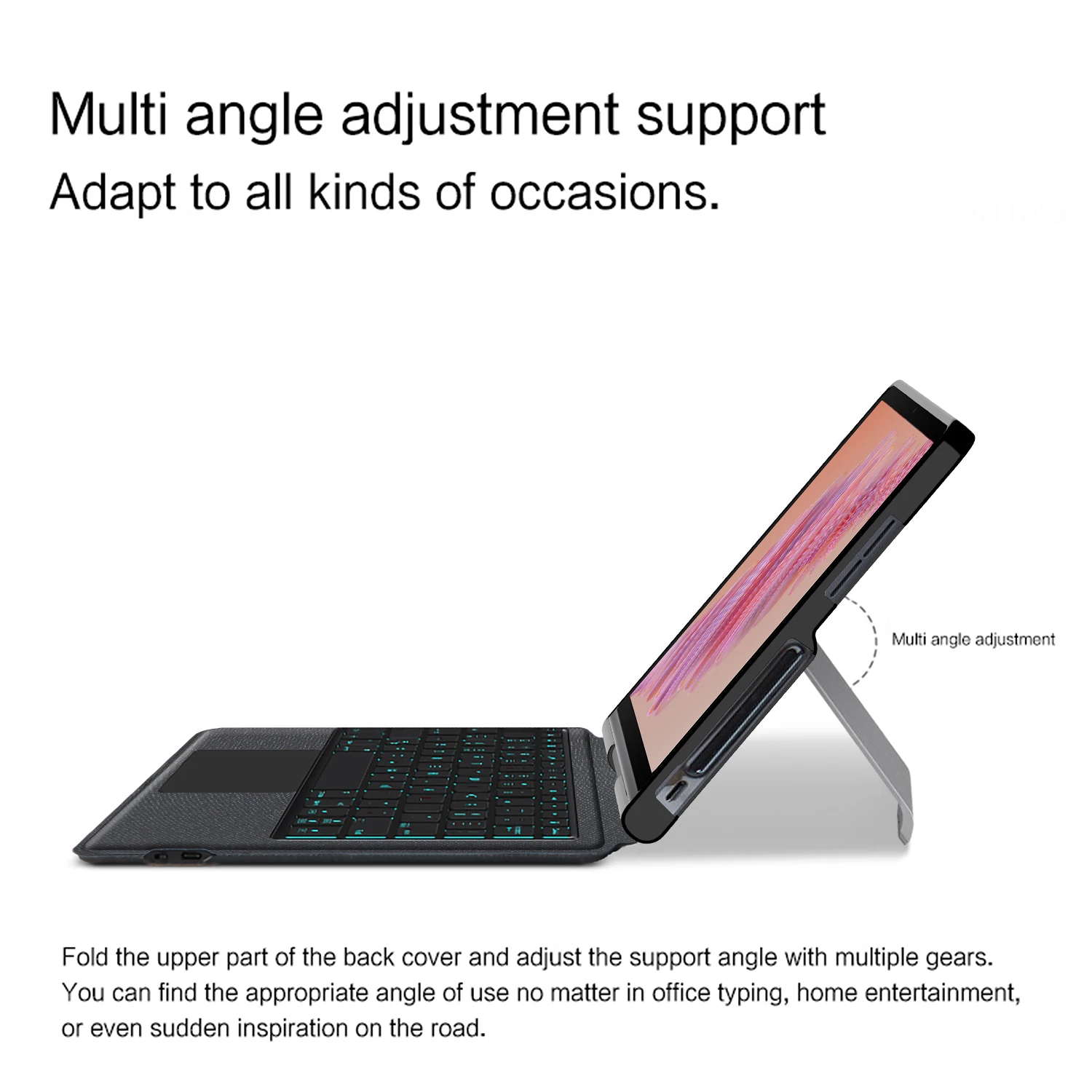 Backlight Magic Keyboard for Lenovo Tab Plus 11.5 inch TB351FU Case Tab Plus 11.5" Xiaoxin Pad Studio keyboard Cover