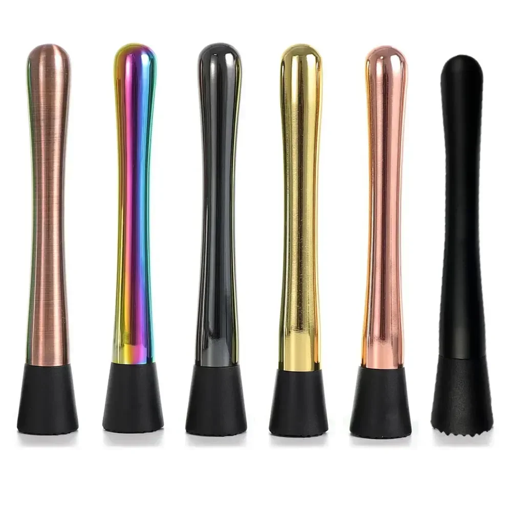 Multifunctional Stainless Steel Ice Hammer Crushed Popsicle Sticks Cocktail Ice Cube Fruit Crusher Muddle Pestles Barware Tools