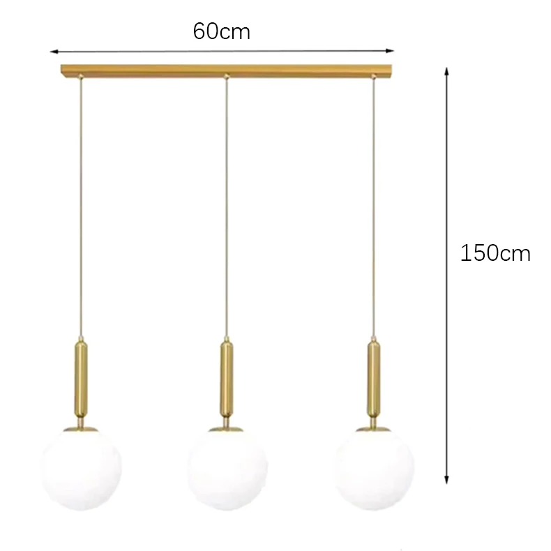 3 heads long gold