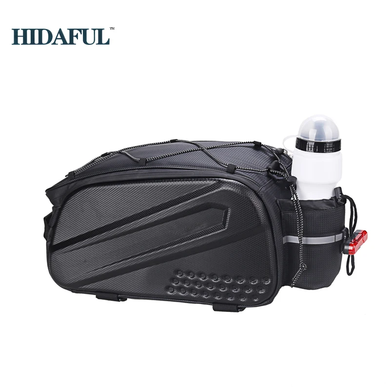 

10L Bike Bag Large Capacity Hard EVA Shell Waterproof Bicycle Trunk Panniers Pack Cycling Mountain Road Rear Luggage Carrier Bag