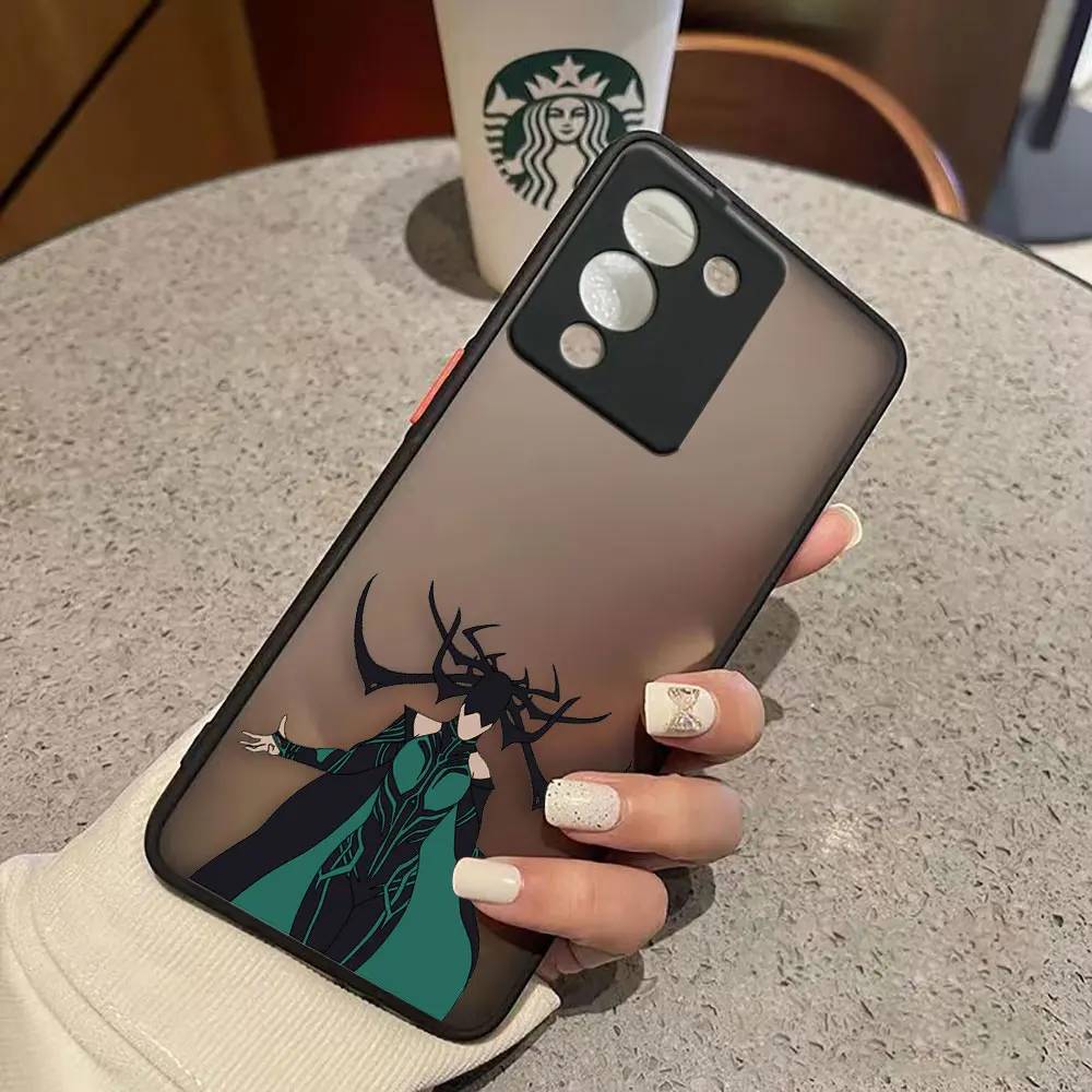thumbnail image 1 of Matte Case for infinix NOTE 12 G96 11 10 8I 8 7 SMART 4 SPARK 8 5 6 PRO S5 Case Funda Coque Shell Marvel Avengers Heros Faceless, 1 of 5