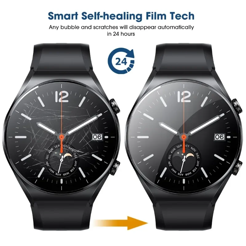 Hydrogel Anti-Scratch Protective Films for Smartwatch - 1 to 5 Pack