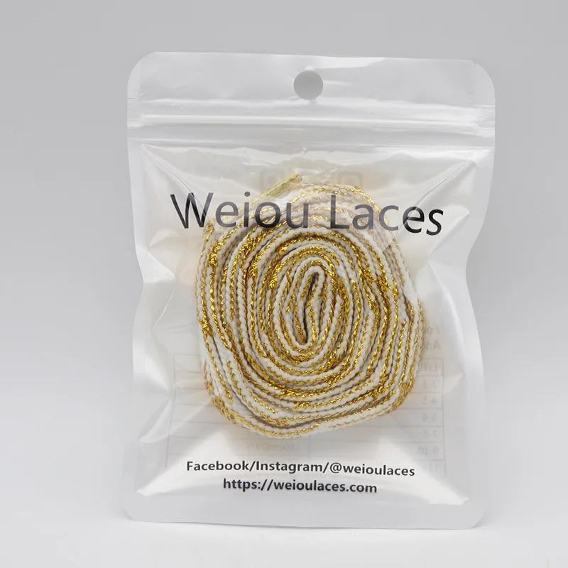1 Pair Two-tone Wire Laces 1.8cm Width Flat Type Shoelaces Shoe Accessories Fashionable Sneakers Women 60-180cm Kids&Adults Lace