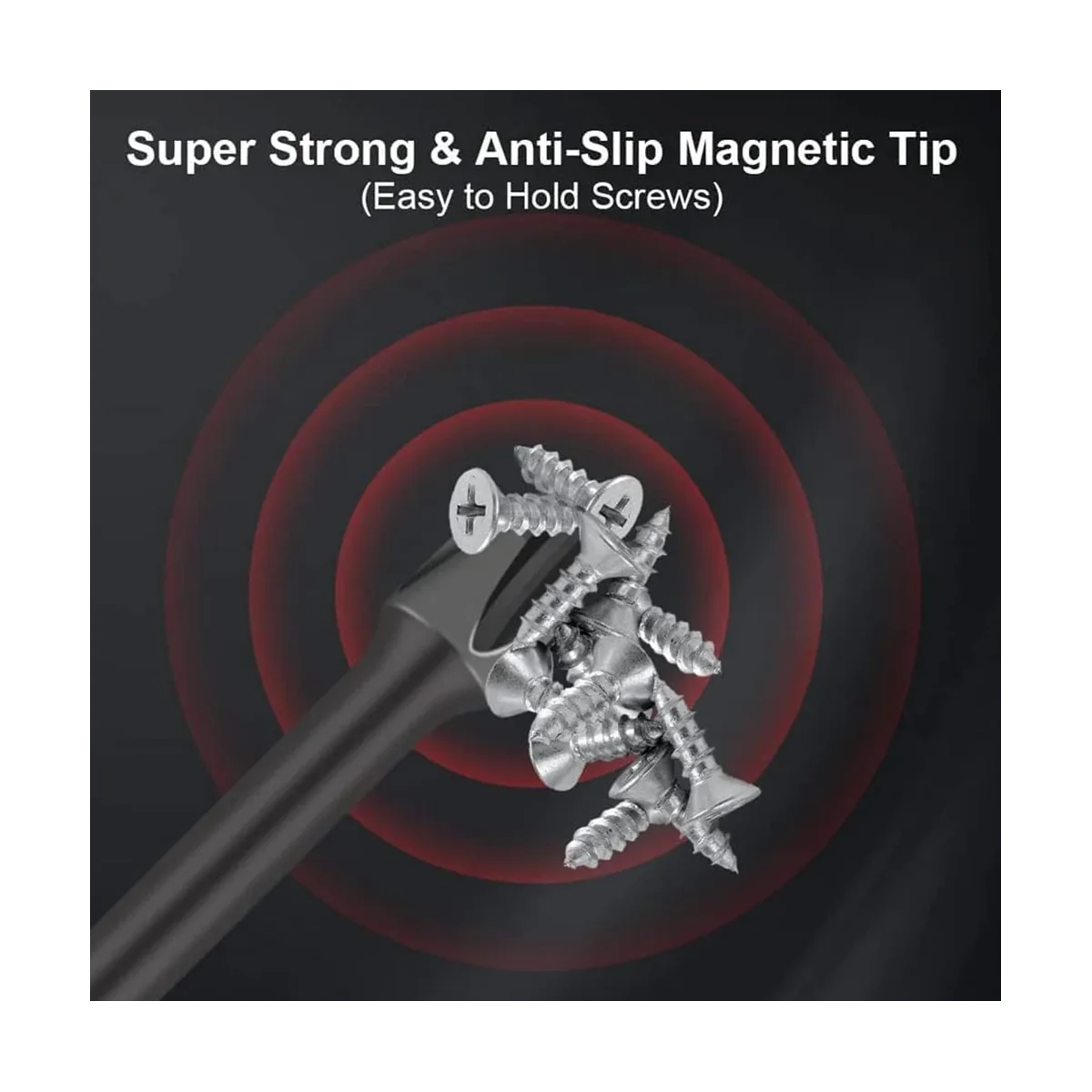 마그네틱 스크루 드라이버 비트 세트, 마그네틱 헤드 비트, 파워 스크루 드라이버 임팩트 드릴용 스틸 스크루 드라이버 비트, 18 개