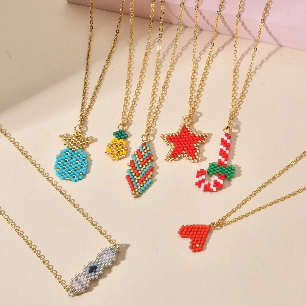 ★韓国人気★MIAE★紅梨 Necklace Ichigo Soul Reaper Badge Necklace - Uryuu Quincy Cross