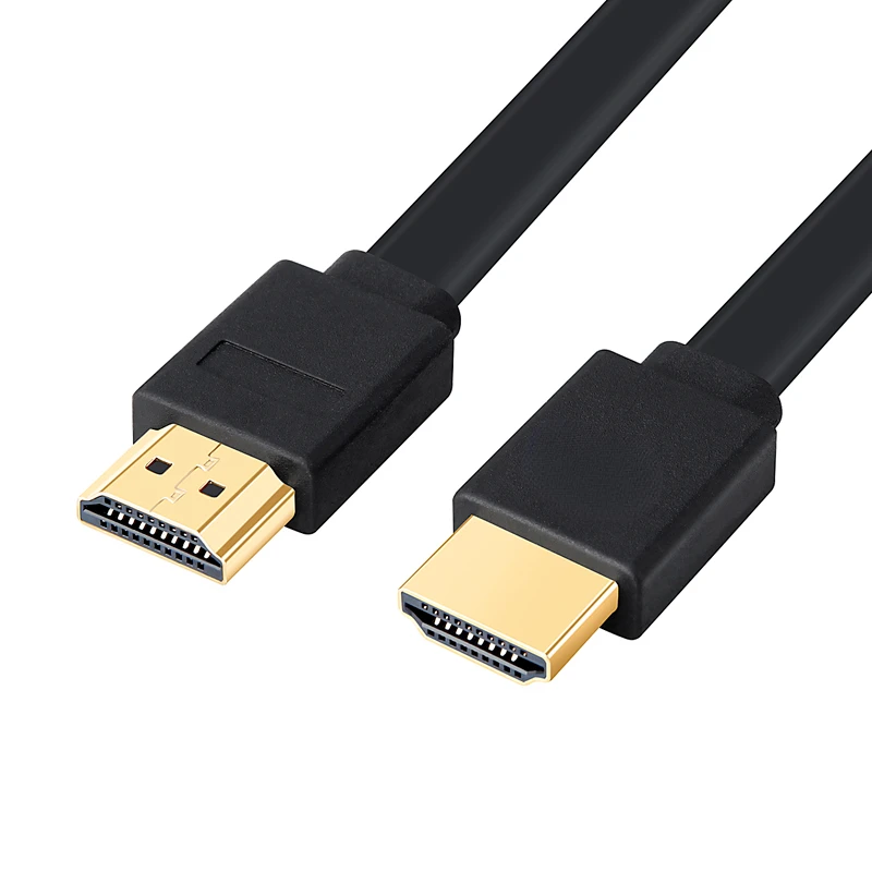 2022NEW 2M 3M 5M 7.5M 10M 15M Gold Plated Plug Male-Male HDMI-compatible  Cable 1.4 Version Flat Line Short 1080p 3D for PS3 HDTV - AliExpress