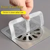 50pcs Disposable Drain Filters - Hair Catcher for Shower, Kitchen Sink Strainer, Bathroom & Outdoor Use 2