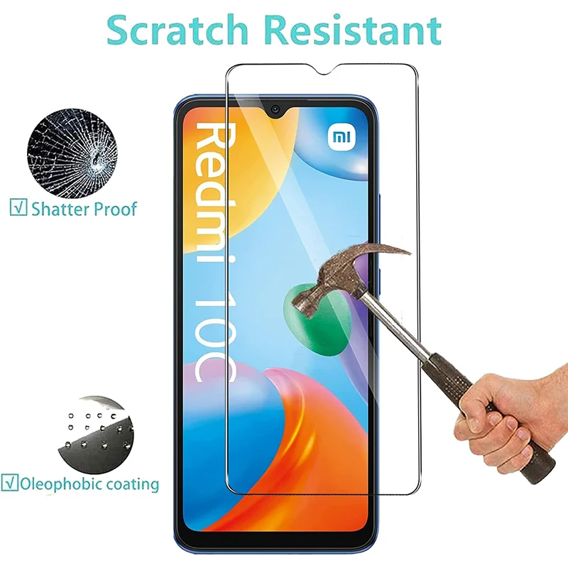 Premium 4-Pack Tempered Glass Screen Protector Set