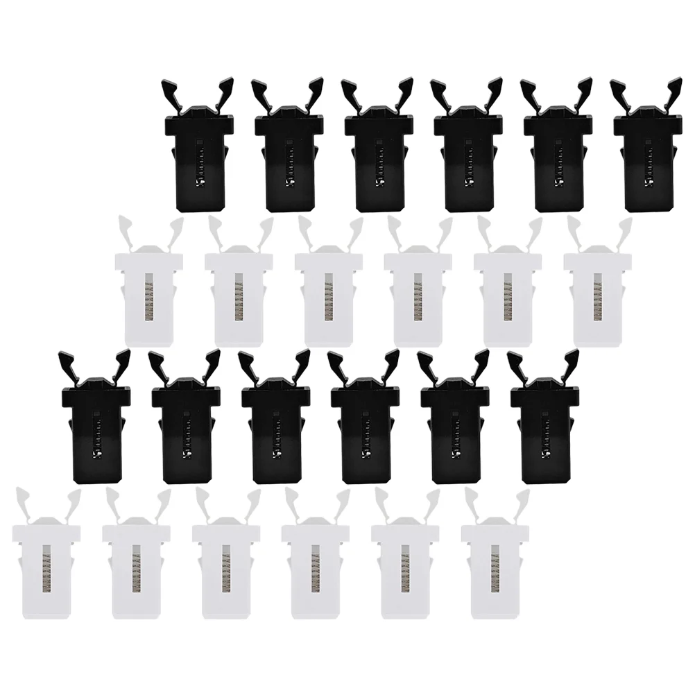 

24pcs Lock Button for Trash Can Air Conditioning Set-top Box Self-locking