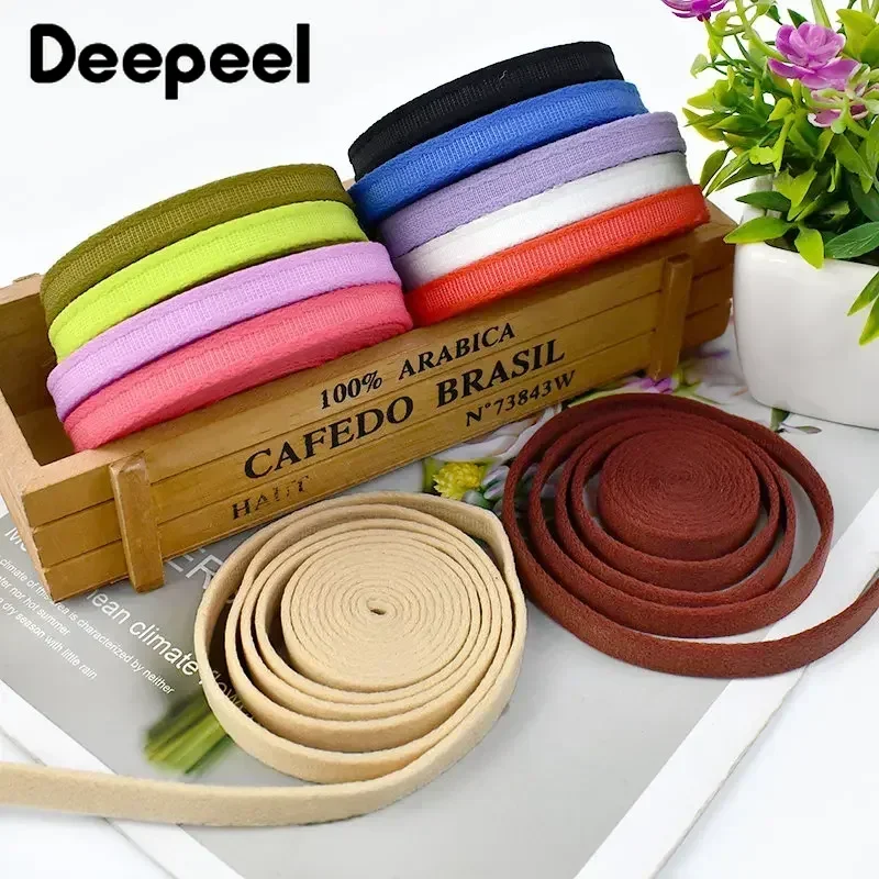 Nylon Webbing Tubular Ribbon for DIY Sewing Accessories
