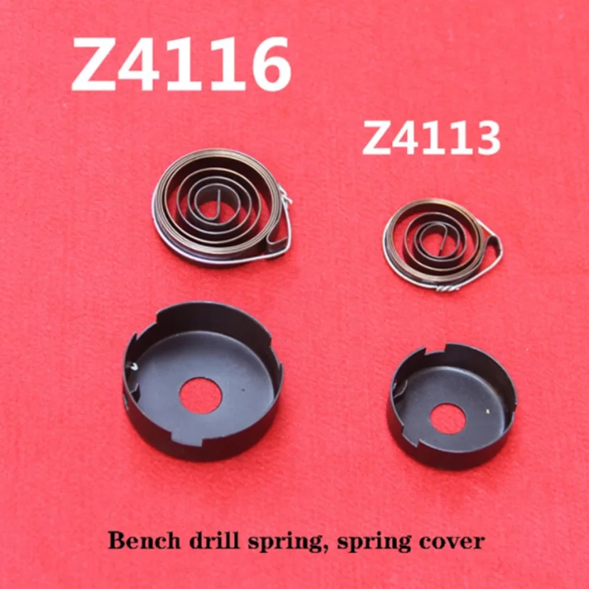 

NEW Z4113 Small Bench Drill Spring Clockwork Z4116 Bench Drill Accessories Spring Cover Spring Seat Coil Spring