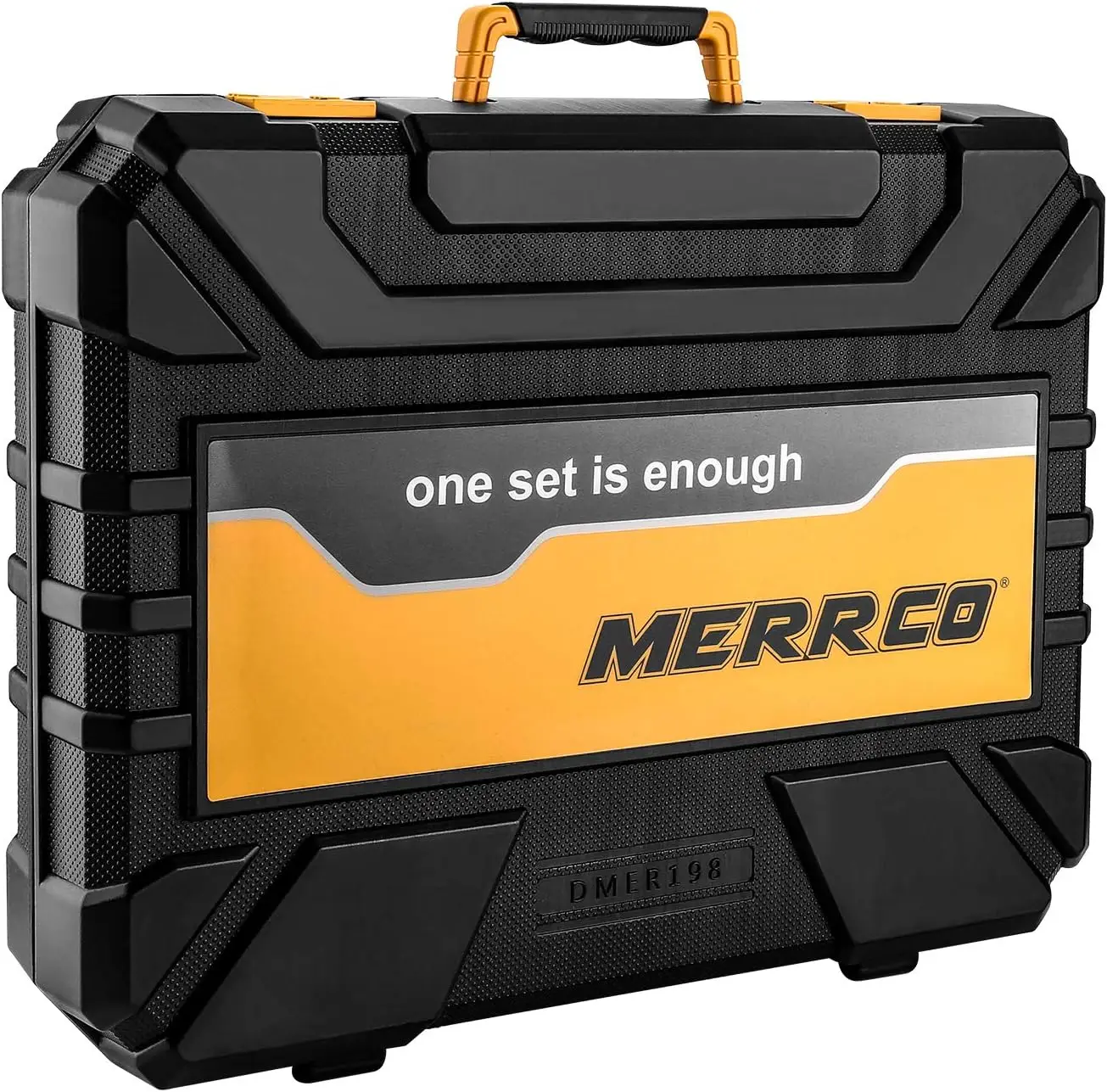 Steel Home Repair Tool Kit with Plastic Toolbox