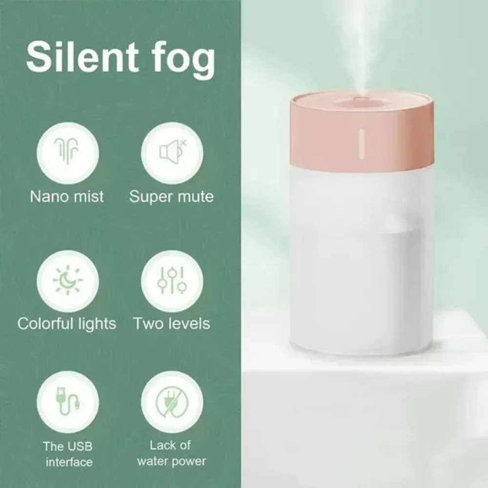 1 Pc Portable Humidifier 260ml for Home Car Fragrance USB Mute Humidifier