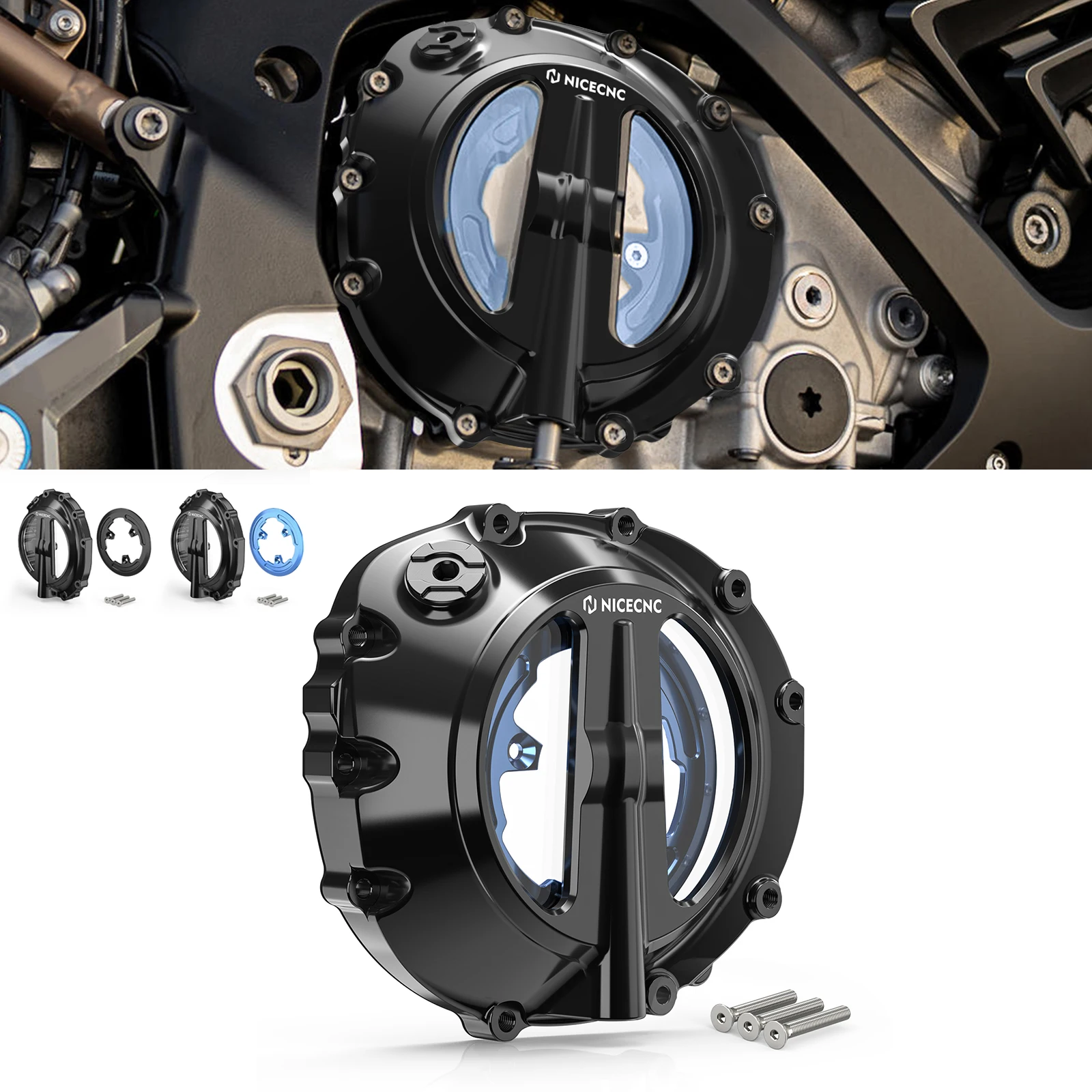 

Прозрачная крышка сцепления для Мотоцикла BMW S1000R 2022-2024 S1000RR 2019-2024 S1000XR M1000RR 2021-2024 2022 S 1000R 1000RR
