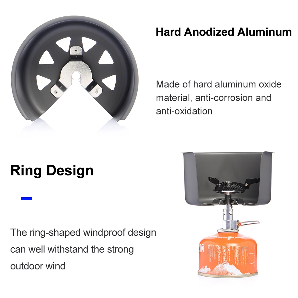 Stove Windscreen Camping Gas Stove Camping Stove Gas Stove Gas Burner Camping Stove Accessories Widesea Camping Gas Stove Wind shield Outdoor Burner Screen Wind Guard Portable Gasonline Windproof Cooking Set Survial
