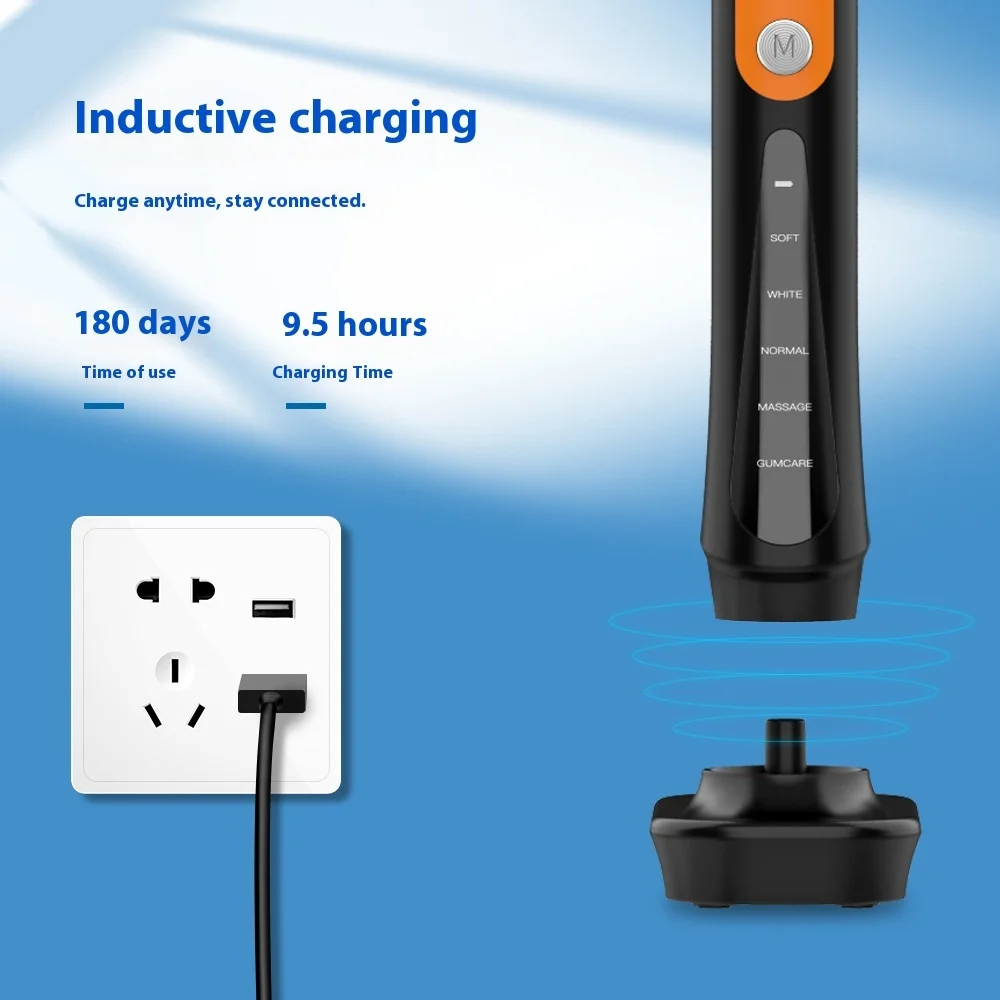 S9 Sonic Toothbrush Cordless USB Rechargeable