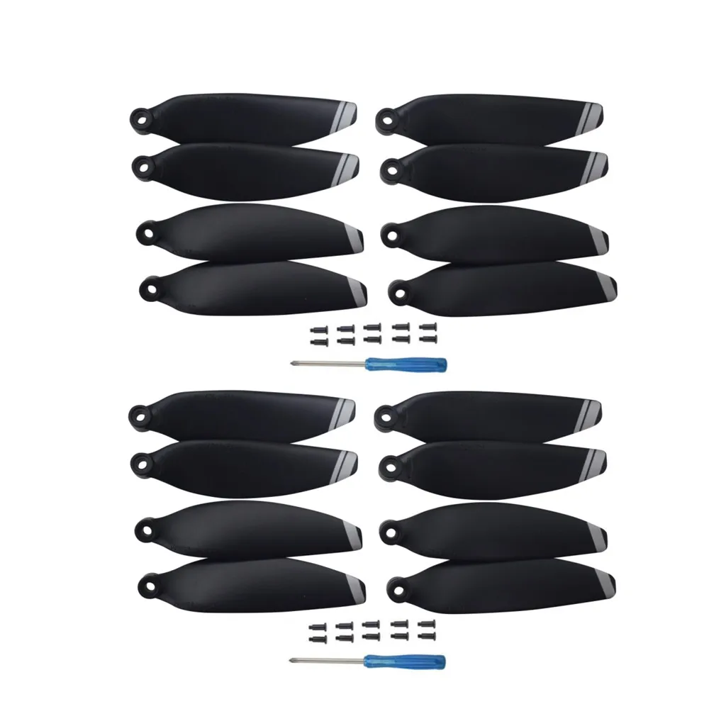 

Black Silver Edge 4726F Noise Reduction Quick-Removal Propeller For Dji mini2 Four-Axis Aircraft, Aerial UAV Paddle Accessories