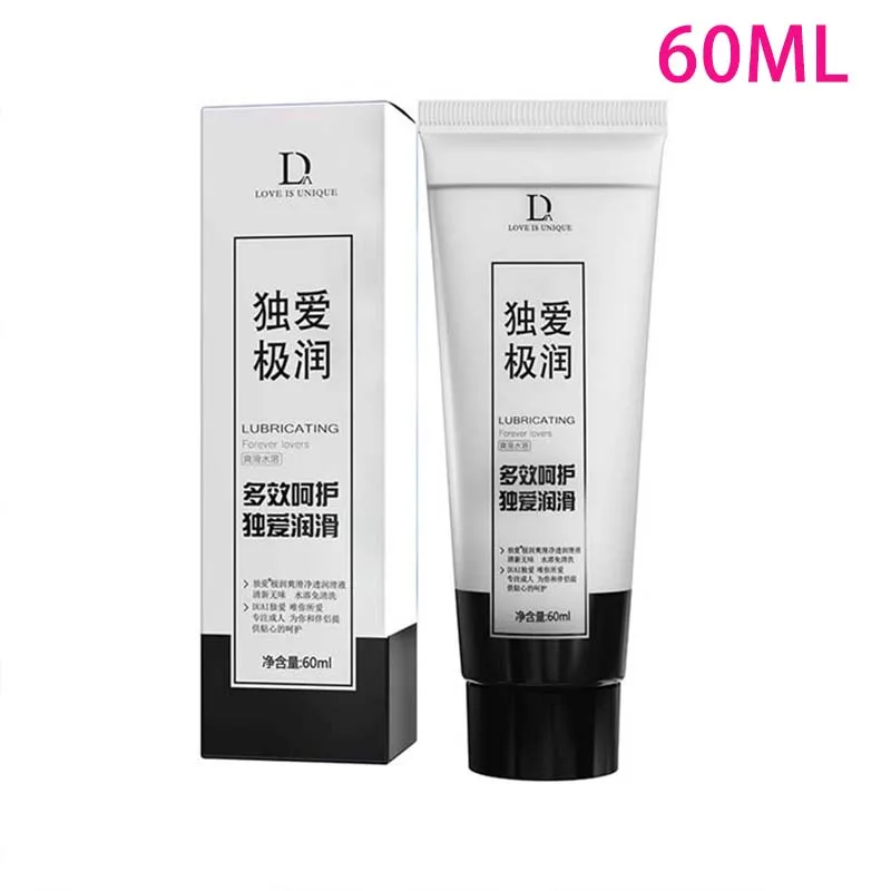 Water-Based Lubricant Safe Vaginal Anal, Wash-Free Long-Lasting Lube for Couples, Adult Erotic Tools Compatible Condoms Toys