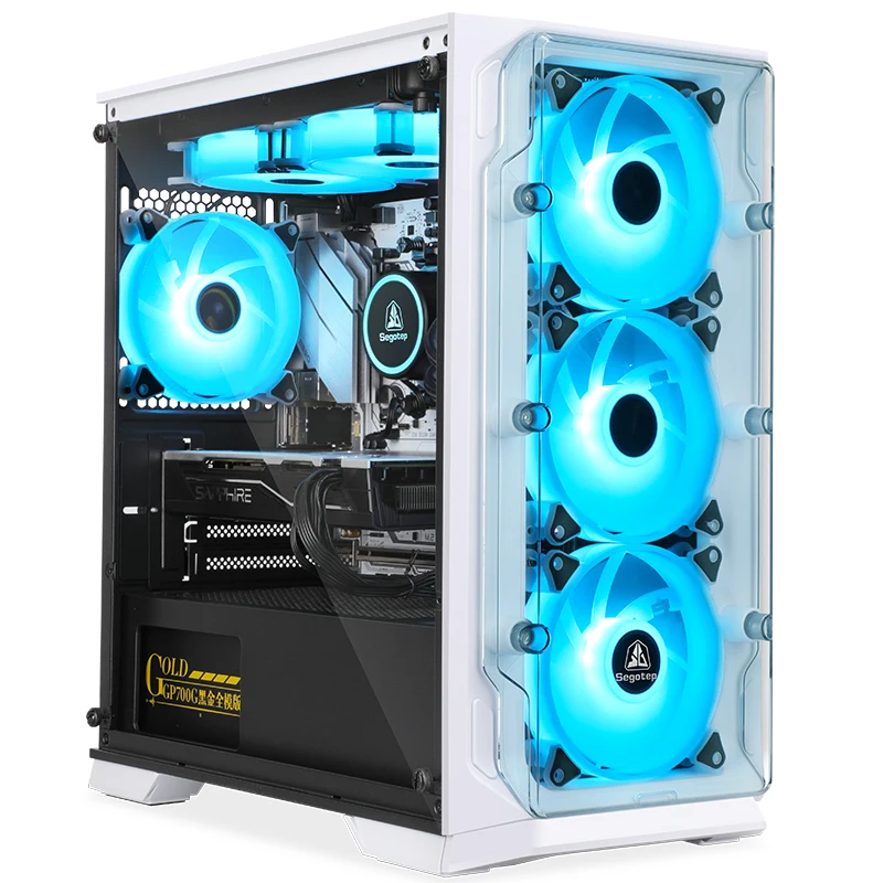 

Matx Computer Case Full Tower Cabinet For Mini Pc Case Acrylic Transparent Cases Segotep Gaming Pc Cabinet