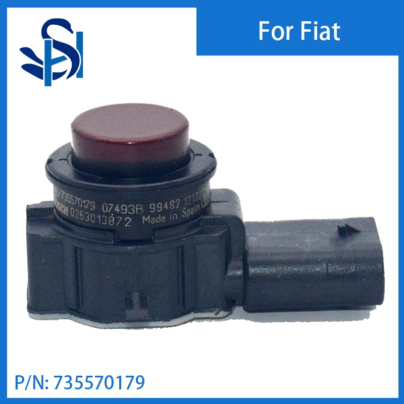 

735570179 PDC Датчик парковки радар красный цвет для Fiat