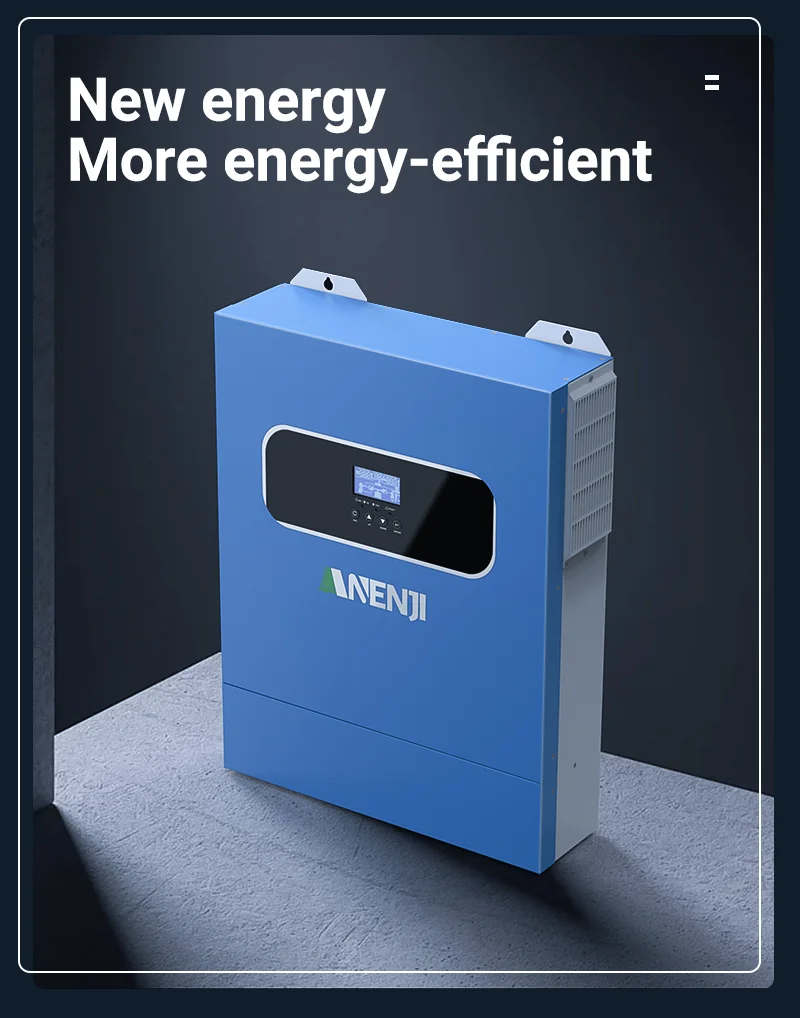 11KW 48V MPPT Hybrid Solar Inverter 2 MPPT Dual PV Input 230VAC On/Off Grid Sola