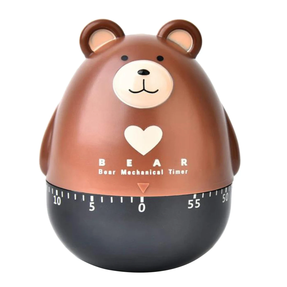 

Kitchen Timer Egg Timer Countdown Timer Mechanical Animal Family Timer 55 Minutes for Cooking Sports Learning Etc Brown