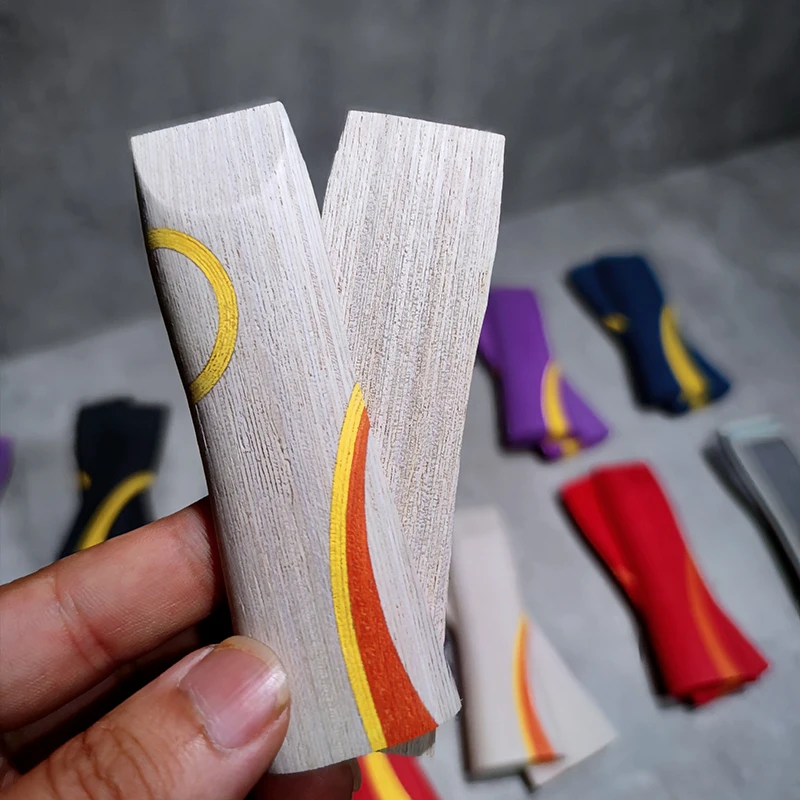 Tischtennis schläger fl/cs Griffe DIY Bodenplatte Griff Tischtennis Klinge Wangen Griffe hohe Qualität – Detail 7