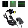 18X65mm Adjustable 520nm 10/30/50/80mw Green Line/Dot/Cross Laser Diode Module W/ 5V Adapter & Holder 1