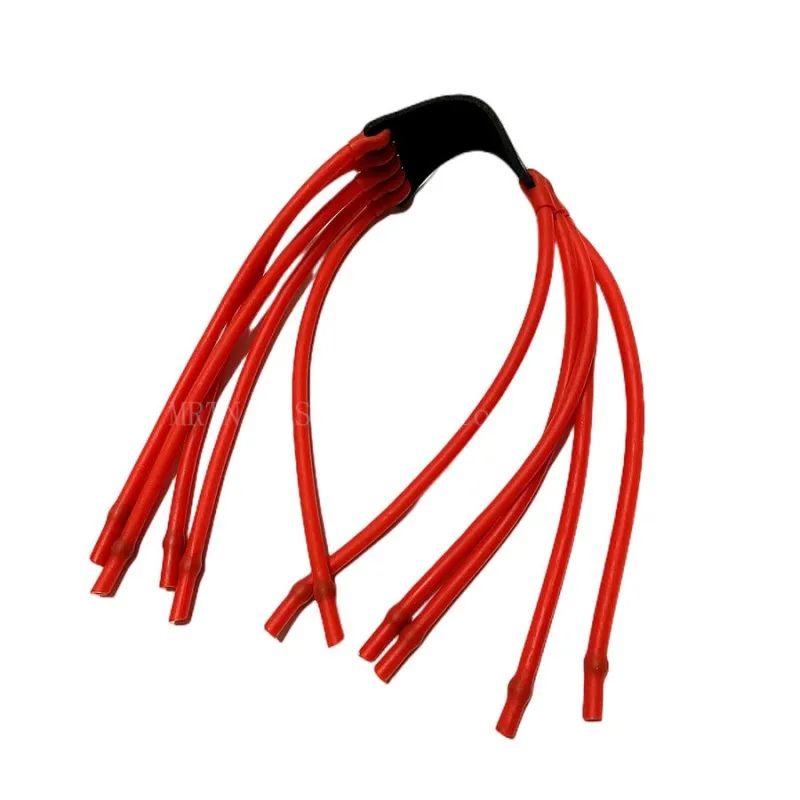 Slingshot Elastic Band Leather Rubber Band Latex Powerful Catapult Replacement Outdoor Hunting Shooting Tube Sling Elastic