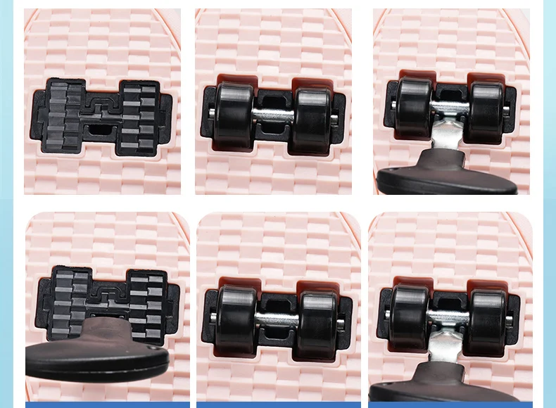 Description Picture 4 of itemChildrens Skate Shoes USB Light Comfortable Roller-skating Sneakers Outdoor Sports Walking Girls Pink Roller Skate Shoes for Kid