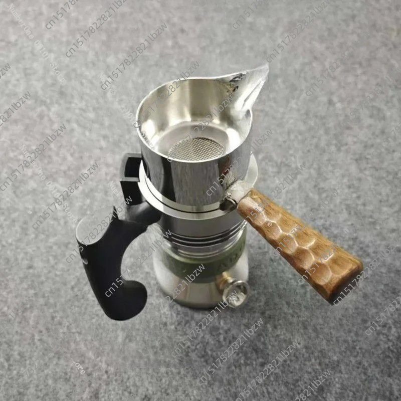 티타늄 에스프레소 메이커 - 야외용 고압 스팀 커피 머신