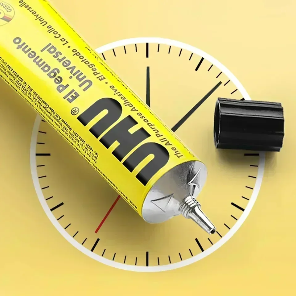 UHU German Super Glue Has Very Good Toughness Multifunctional Soft Glue Super Glue FOR MOOD Textile Porcelain Pape Metal Rubber 4