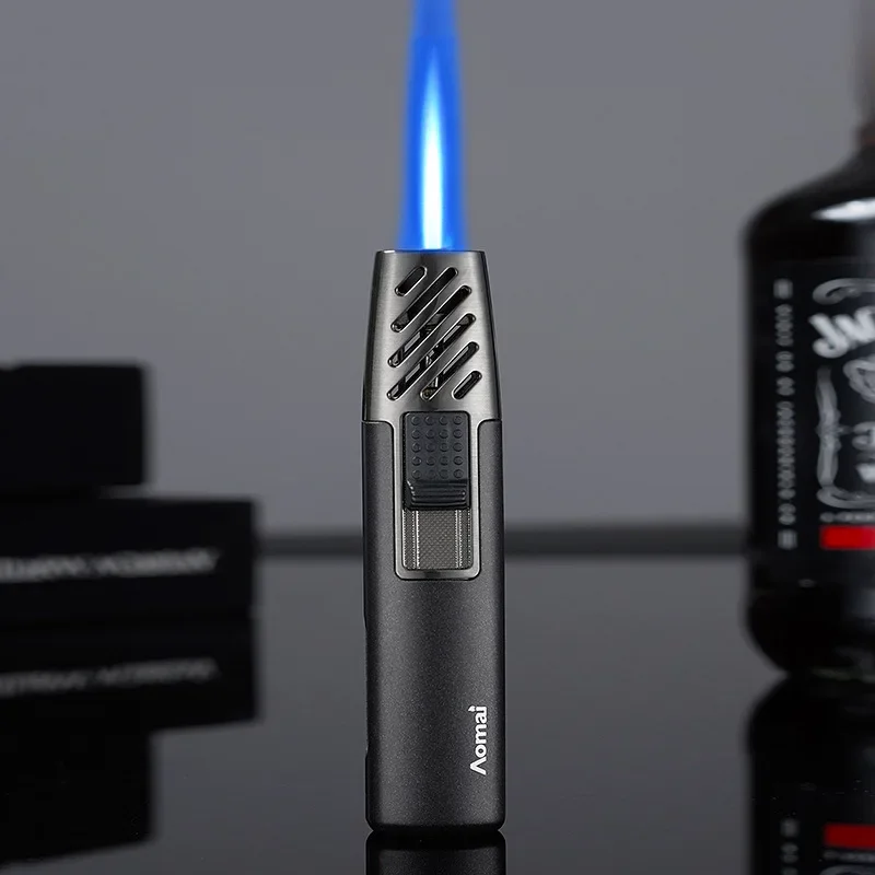 

Smoking Accessory Cigar Lighter Butane Gas Lighters Windproof Igniter Welding Torch Jet Gun Kitchen Candle Stove Unusual Gadgets
