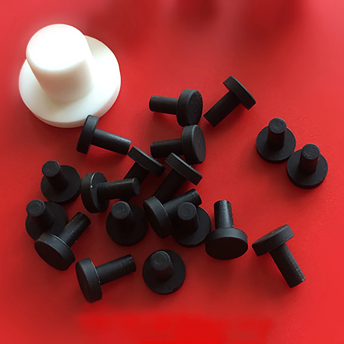 10 Tappi In Gomma Siliconica Nera | Diametro 15mm | Antipolvere | Tenuta Stagna | Per Usi Multipli - Foto 11