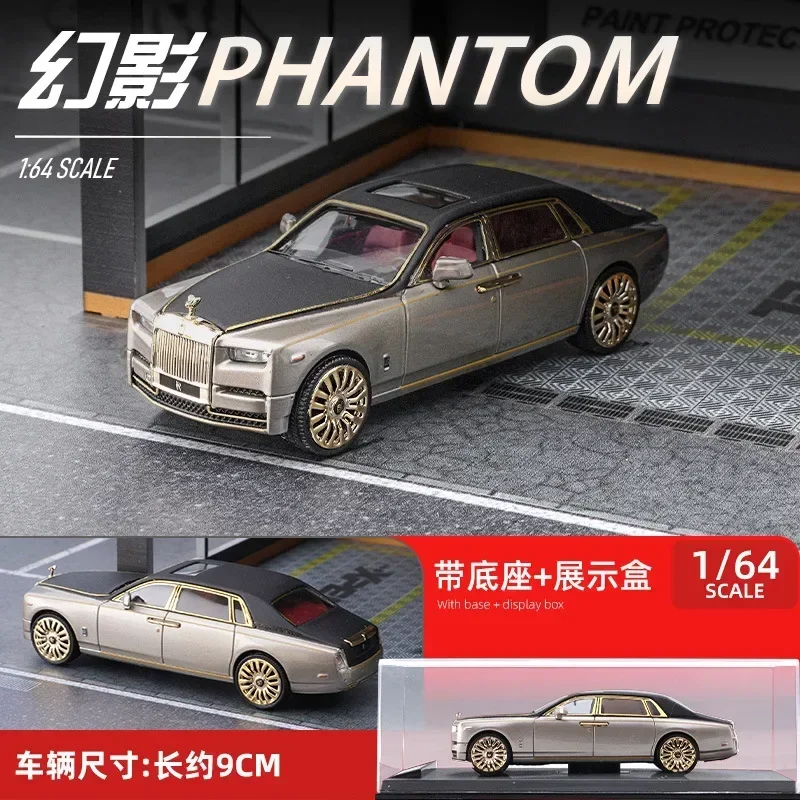 

1:64 Rolls Royce PHANTOM High Simulation Diecast Car Metal Alloy Model Car decoration display collection gifts
