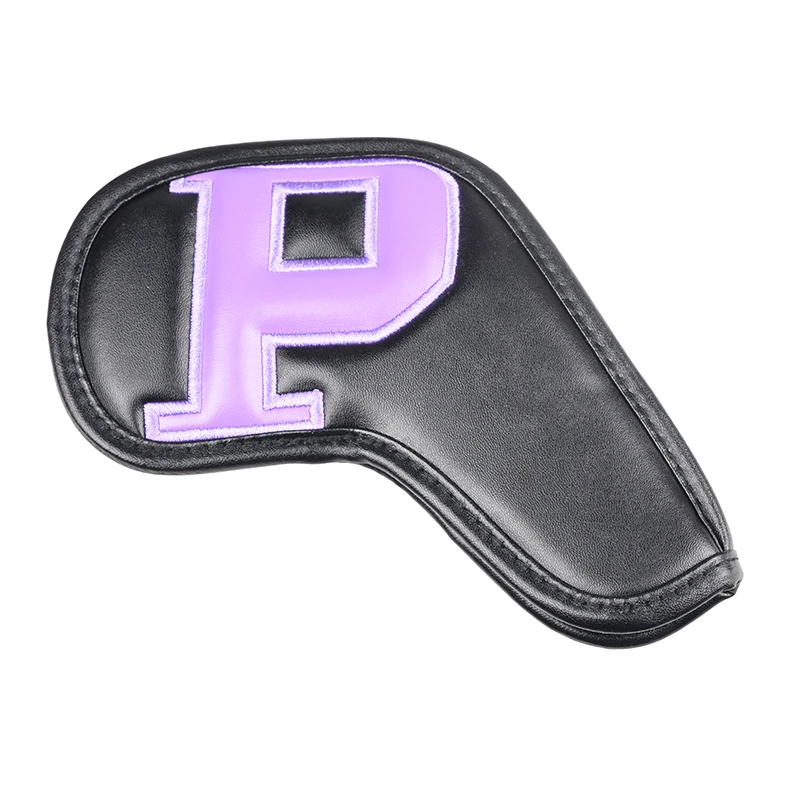 4-9ASPX Thickened PU Golf Club Head Protective Cover With Numbers For Easy Identification Scratch Resistant 10-Piece Set 6