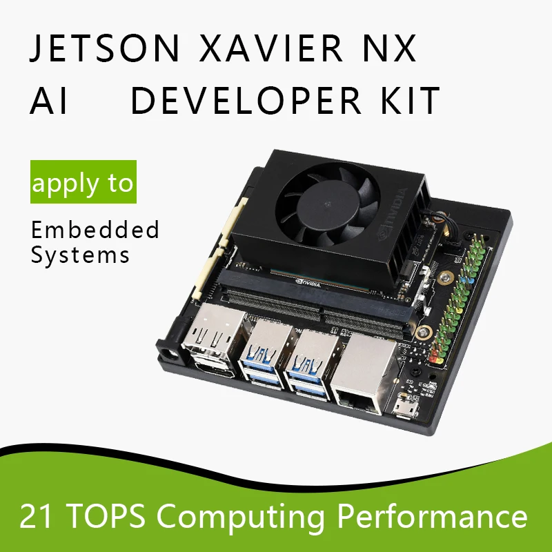 

Jetson Xavier NX Development Kit , AI Embedded Development Board , Includes Original NVIDIA Jetson Xavier NX Module 8GB / 16GB