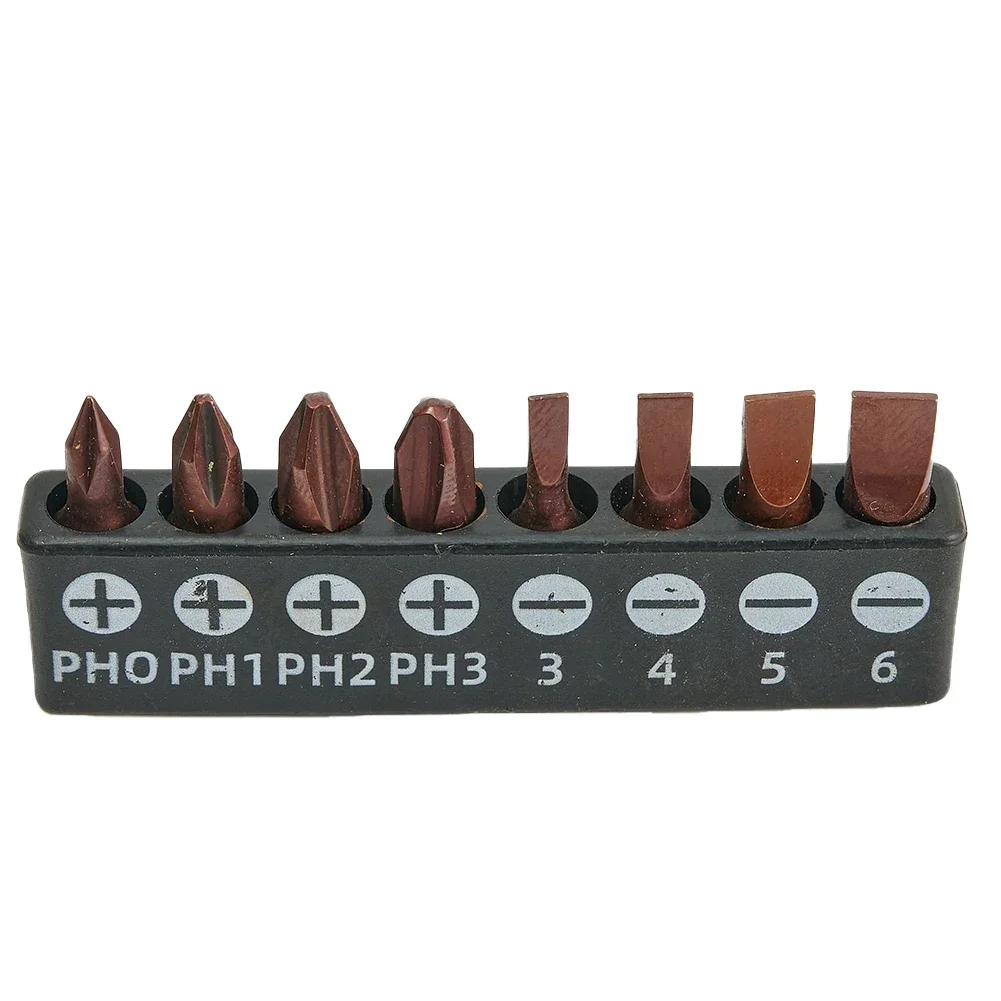 Screwdriver Set Magnetic Screwdriver Bits Hex Sockets Set Magnetic Screwdriver Set Precision Screwdriver Set Magnetic Screwdriver Bit Set 8Pcs PH/Torx Star Screwdriver Bits 25mm Hex Shank Security Magnetic Driver Bit Electric Screwdriver Bit Tool Set