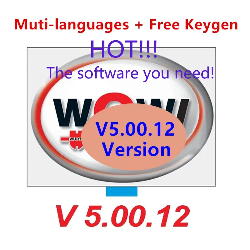 

Newest Hot sale For V5.00.12 WOW 5.00.8 R2 car Software Multi-languages with Kengen For Tcs Multi-diag Cars Software Repair Data