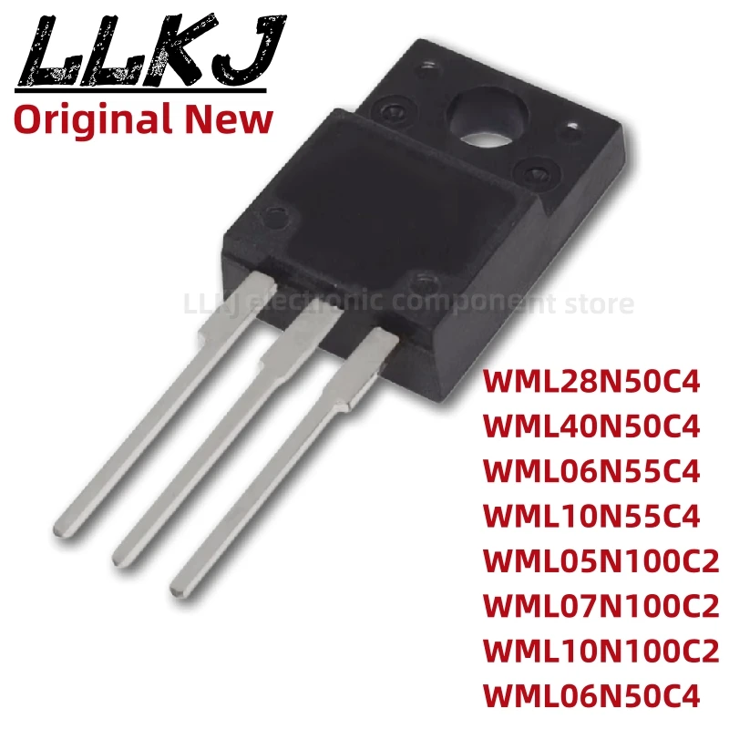 

1pcs WML28N50C4 WML40N50C4 WML06N55C4 WML10N55C4 WML05N100C2 WML07N100C2 WML10N100C2 WML06N50C4 TO-220F MOS FET TO220F