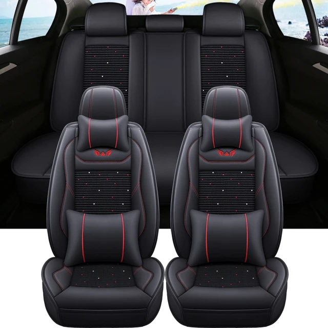 Juego completo de fundas de cojín para asiento de coche, accesorios  interiores para Seat Ibiza, BMW E91, Touring, Nissan Qashqai J10 J11, envío  directo - AliExpress