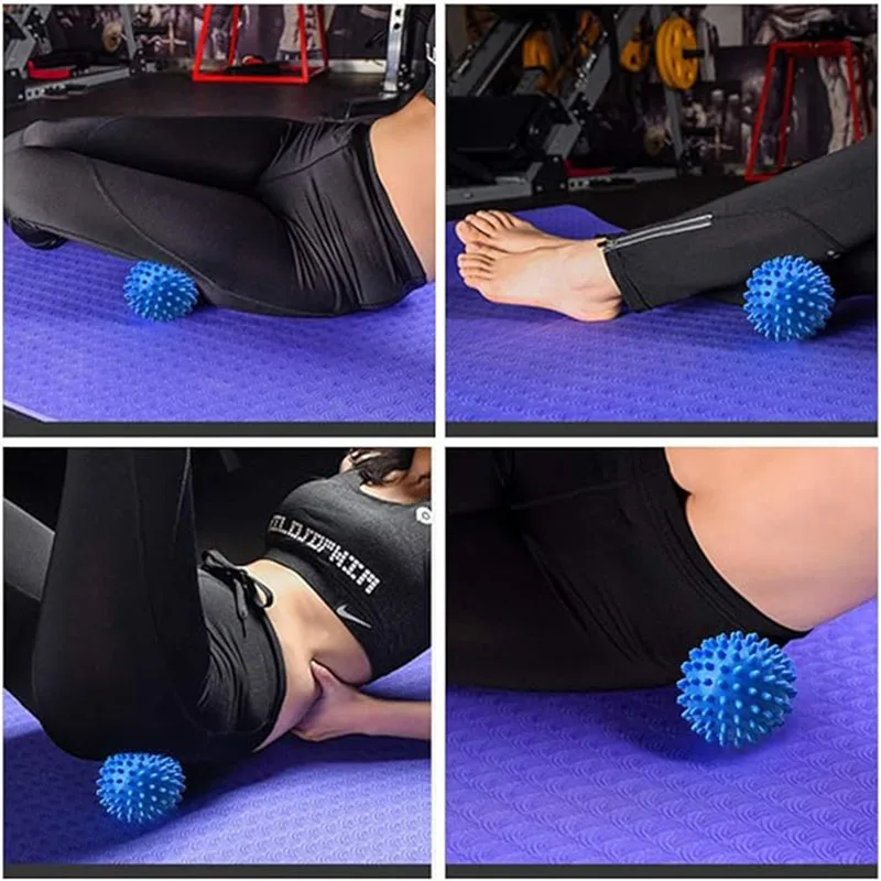 Massage Balls 7.5CM Spiky Myofascial Release Feet Back Hands Spiked Massager Yoga Exercise Fitness Muscle Knots Relax