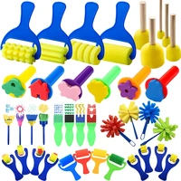 Painting Sponge Seal Brush Kit Pigment Printing Cultural Education DIY Art Supplies Drawing Props Suitable for Beginners TMZ