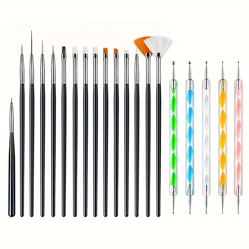 Black 20Pcs 2