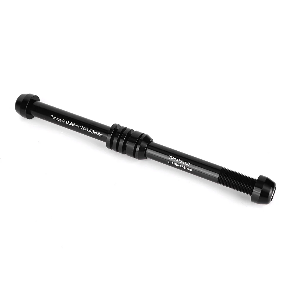 알루미늄 합금 자전거 허브 샤프트 12x135-142-148mm P1.5/P1.75/P1.0 MTB 자전거 트레이너 샤프트 스큐어 트레이너 어댑터 퀵 릴리즈 액슬
