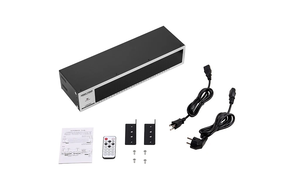 2024 New 2U Digital Spectrum Analyzer LED Display Balanced Music Audio Remote Control Voice Control Online Indicator