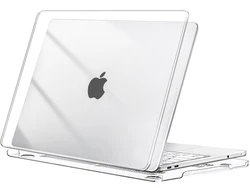 Crystal Light Hard Shell Scratch - Resistant Protective Laptop Cover for MacBook Noe 13 (Clear)