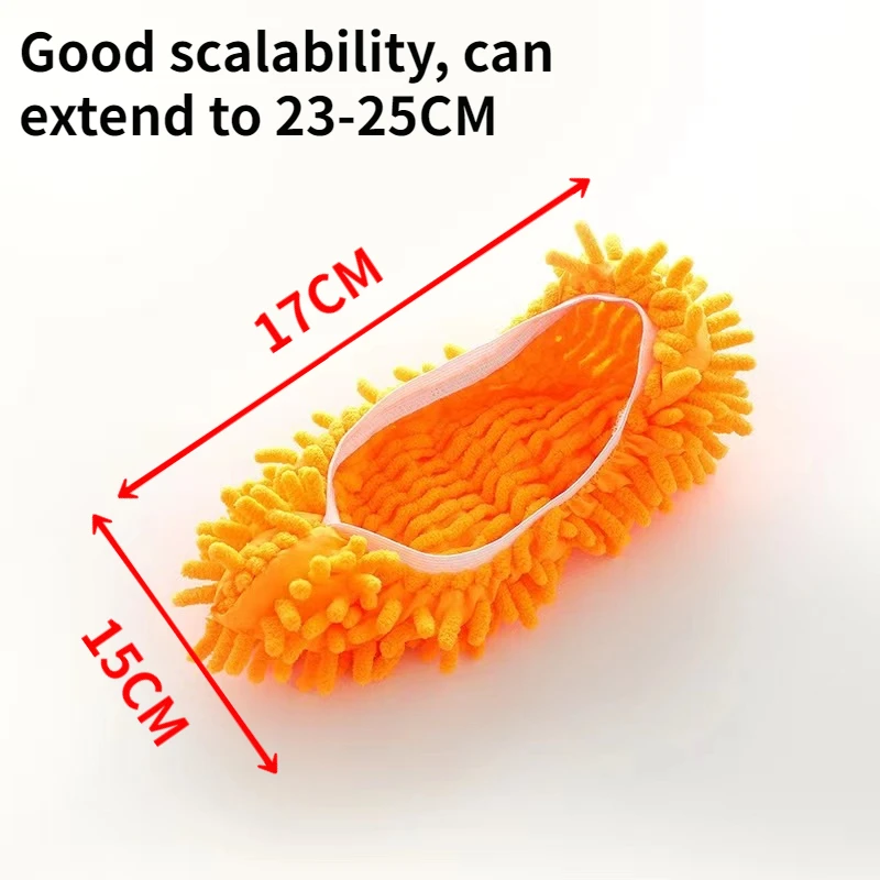 Dust Mop Slippers Home Floor Cleaning Mopping Water Uptake Foot Socks Mop Caps MultiFunction