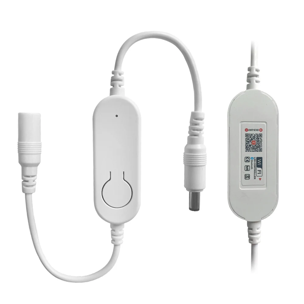 LED Dimmer Controller Wifi DC12V-24V Smart Single Color Adjustment Switch For LED Strip Light Work with Echo Alexa Google